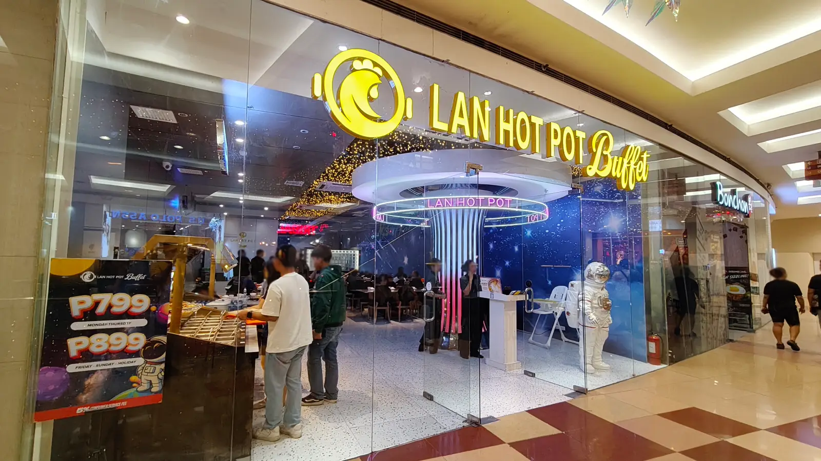 LAN HOT POT BUFFET in SM City North EDSA